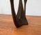 Brutalistischer schwerer 3-armiger Kerzenhalter aus Bronze von E. Thelen Creation, 1960er 18