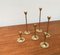 Mid-Century Brass Slim Candleholders, 1960s, Set of 6 11