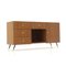 Teak Sideboard with Metal Feet, 1960s 7