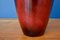 Large Red Ceramic Vase by Max Idlas 4