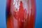 Grand Vase en Céramique Rouge par Max Idlas 5