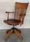 Modernist Wood Swivel Chair by Barcelona, 1940s 6