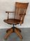 Modernist Wood Swivel Chair by Barcelona, 1940s, Image 6