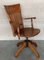 Modernist Wood Swivel Chair by Barcelona, 1940s, Image 8