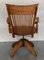 Modernist Wood Swivel Chair by Barcelona, 1940s 7