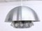 Lampada UFO Space Age in alluminio, anni '60, Immagine 1
