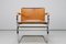 Bauhaus Leather Armchair by Franco Albini Triennale for Tecta, 1933, Image 4
