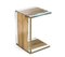 Italian Glass and Wood Tavolino Venezia Side table from VGnewtrend 1