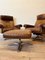 DS31 Headquarters Armchair with Footrests from de Sede, 1970s, Set of 3 21