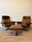 DS31 Headquarters Armchair with Footrests from de Sede, 1970s, Set of 3 1