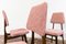 Vintage Oak Wood Dining Chairs, Poland, 1960s, Set of 4 5