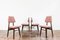 Vintage Oak Wood Dining Chairs, Poland, 1960s, Set of 4 18