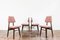 Vintage Oak Wood Dining Chairs, Poland, 1960s, Set of 4, Image 18