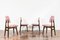 Vintage Oak Wood Dining Chairs, Poland, 1960s, Set of 4 21