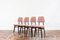 Vintage Oak Wood Dinning Chairs, Poland, 1960s, Set of 4 14