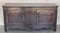 Antique Carved Walnut French Provincial Large Buffet or Sideboard Cabinet 4