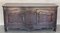 Antique Carved Walnut French Provincial Large Buffet or Sideboard Cabinet, Image 4