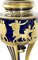 Große Deutsche Porzellan Empire Vase mit Deckel von Hutschenreuther 9