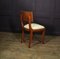 Art Deco Esstisch & 8 Stühle von Jean Royere für Gouffe Paris, 9er Set 4