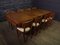 Art Deco Dining Table & 8 Chairs by Jean Royere for Gouffe Paris, Set of 9 10