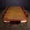 Art Deco Dining Table & 8 Chairs by Jean Royere for Gouffe Paris, Set of 9 6