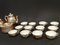 Meiji Era Satsuma Porcelain Coffee Service, Set of 25 11