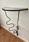 Table Console en Fer et Verre 5