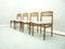Danish Dining Chairs in Teak from Boltinge Møbelfabrik, 1960s, Set of 4 2