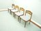 Danish Dining Chairs in Teak from Boltinge Møbelfabrik, 1960s, Set of 4 4