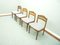 Danish Dining Chairs in Teak from Boltinge Møbelfabrik, 1960s, Set of 4, Image 4