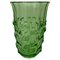 Vaso Art Déco verde di August Walther & Söhne, anni '30, Immagine 1