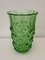 Green Art Deco Vase by August Walther & Söhne, 1930s 2