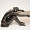 Vintage French Bronze Nude Sculpture Coffee Table, 1970s, Image 6