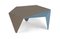 Tortora/Blue Lacquered Metal Ruche Coffee Table by Giorgio Ragazzini for VGnewtrend 1