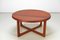 Round Teak Coffee by Niels Bach, 1960s, Image 1