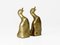 Mid-Century Brass Duck Bookends, 1960s, Set of 2 5
