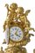 Reloj de repisa francés antiguo de bronce dorado, siglo XIX, Imagen 7