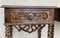 20th Century Solid Carved French Nightstands With Turned Columns, Set of 2, Image 8