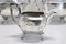Antique Silver Plate Tea and Coffee Set by Mark Reed & Barton, 1880s, Set of 3 2