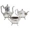 Antique Silver Plate Tea and Coffee Set by Mark Reed & Barton, 1880s, Set of 3 1