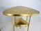 Viennese Art Nouveau Side Table in Brass 3