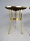 Viennese Art Nouveau Side Table in Brass 6