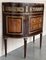 Antique French Louis XVI Style Marquetry Bronze Chest of Drawers, Image 2