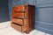 Small Walnut Chest of Drawers 6