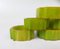 Art Deco Catalin Napkin Rings in Green Amber, Set of 6 8