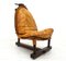 Brazilian Brutalist Leather Chair, 1960s 1