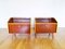 Bedside Tables with Drawers, 1960s, Set of 2 1
