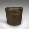 Large Antique Victorian English Copper Planter or Fireside Log Bucket, 1850s 3