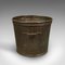 Large Antique Victorian English Copper Planter or Fireside Log Bucket, 1850s, Image 4