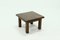 Brutalist Solid Oak Coffee Table, 1970s 5